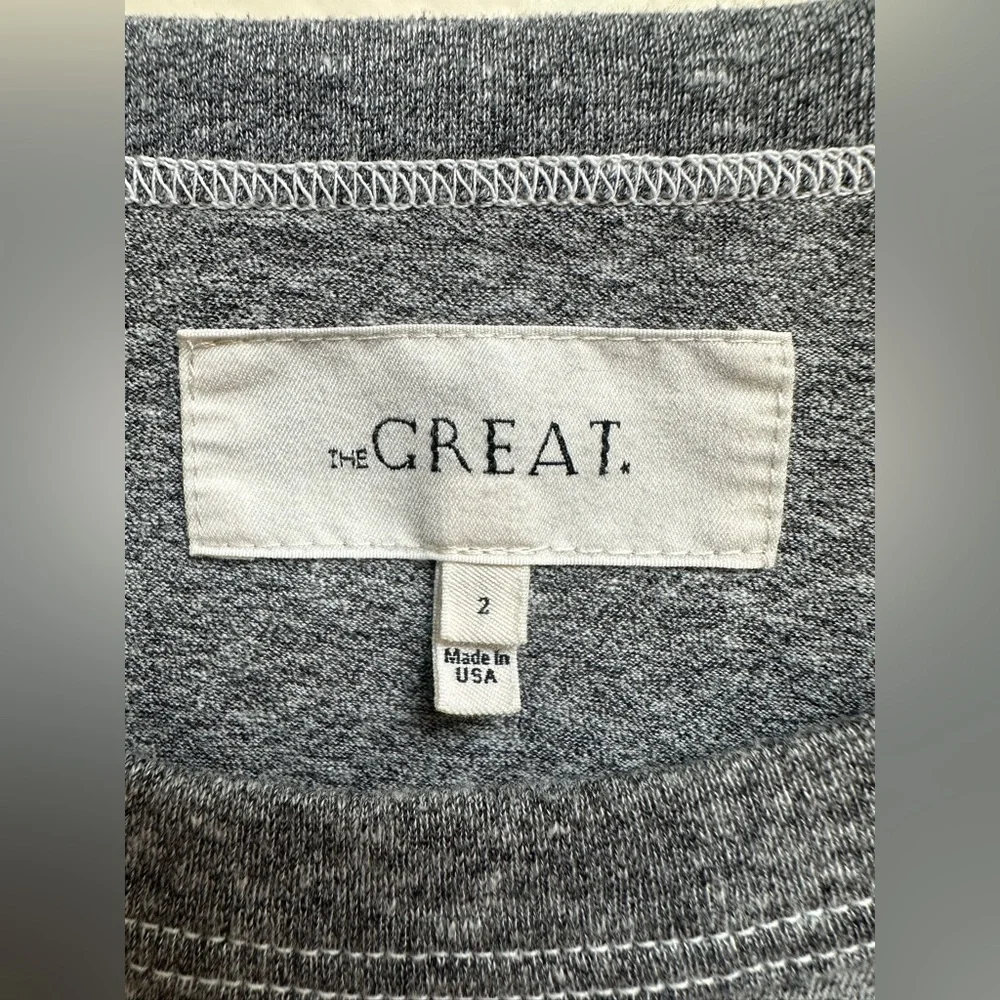 The Great. Charcoal  Tee - Picture 2 of 6